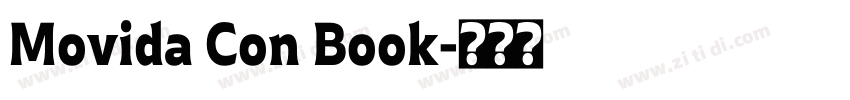 Movida Con Book字体转换